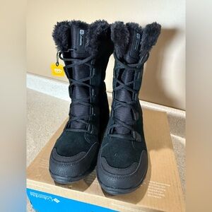 NWT Columbia 8W LEATHER Winter ICE Maiden II BOOTS